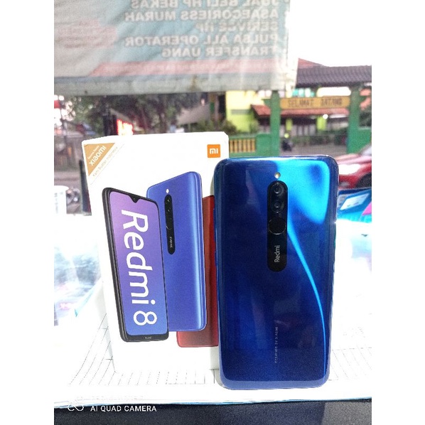 handphone hp Xiomi Redmi 8 Second bekas