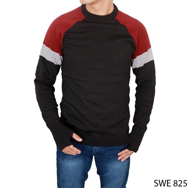 Sweater Ariel Noah Rajut Hitam – SWE 825