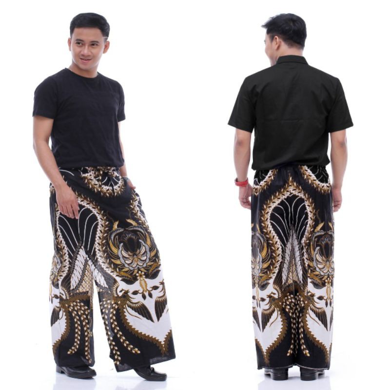 sarung celana dewasa / celana sarung pria muslim / sarung celana batik halus