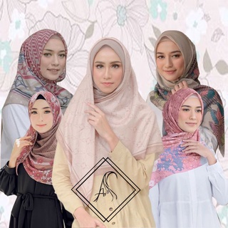 HIJAB Voal Motif (lasercutting, 110x110) | Shopee Indonesia