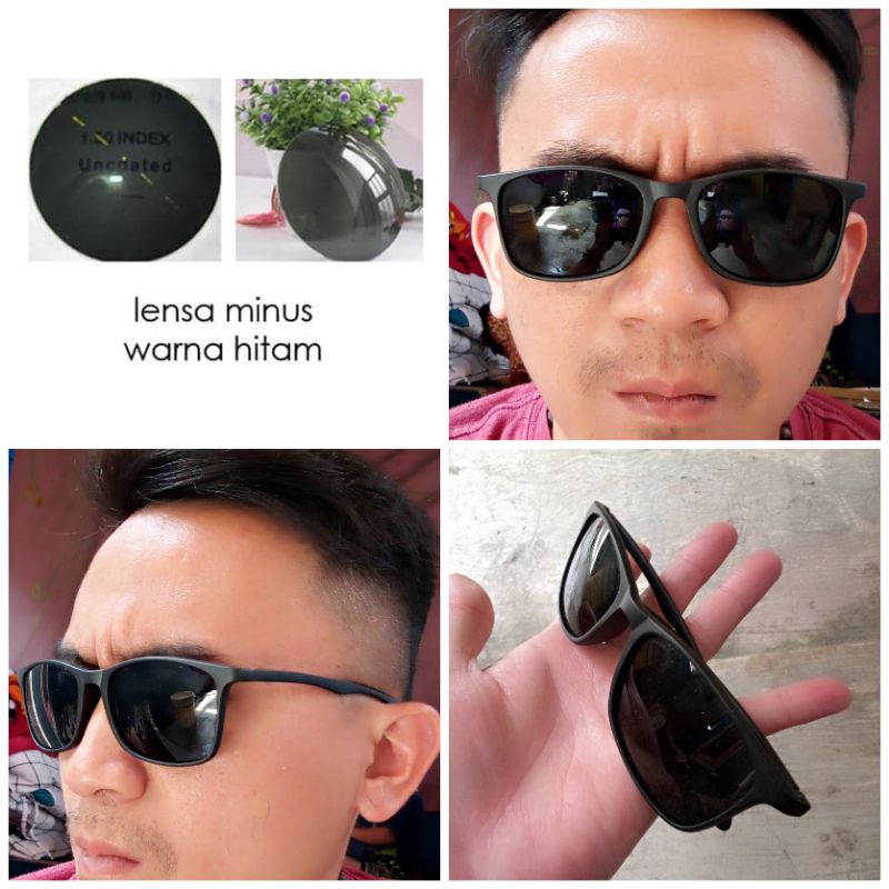 kacamata minus silinder warna hitam ~ KACAMATA OUTDOOR 3001SG