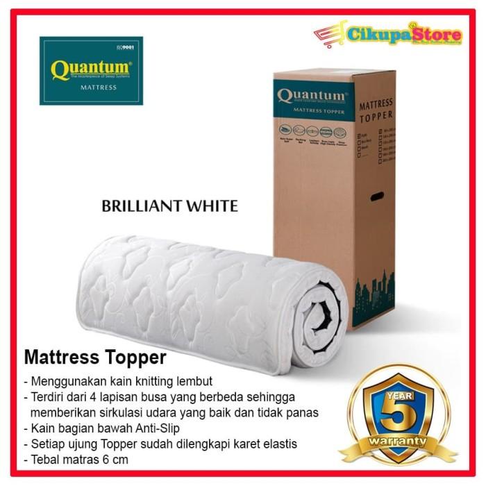 Alas Springbed / Topper Quantum 180x200 / Pelapis Kasur Matras Cover