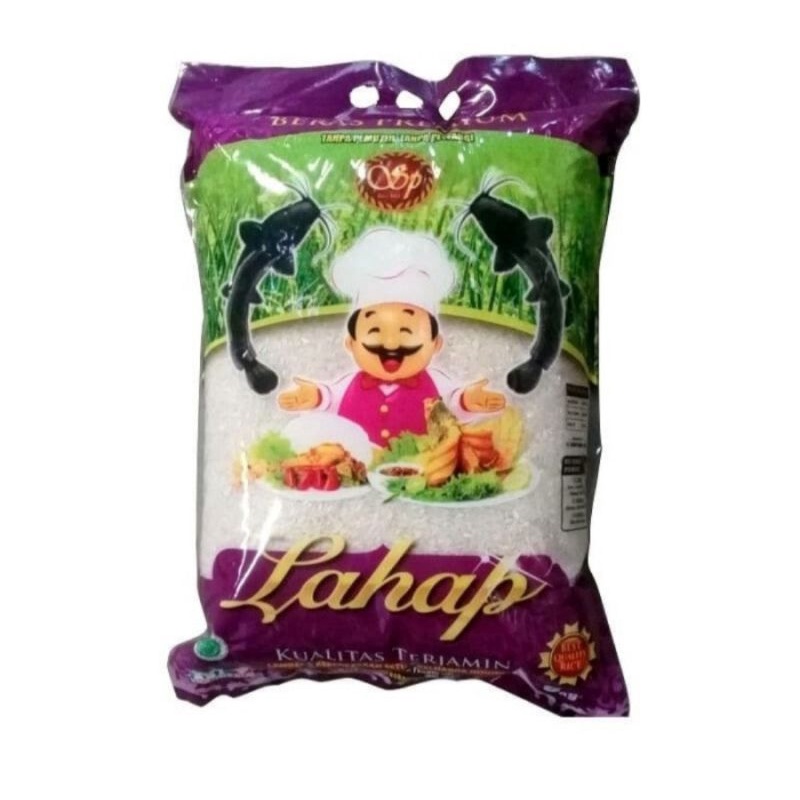 

Beras Lahap 5 kilo Premium