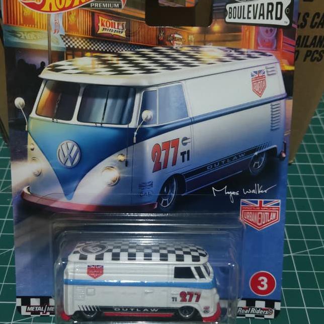 cgb-753  hotwheels vw t1 panel bus boulevard