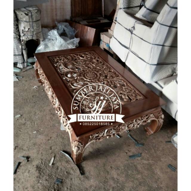 Meja ketapang, meja kopi, mebel jepara
