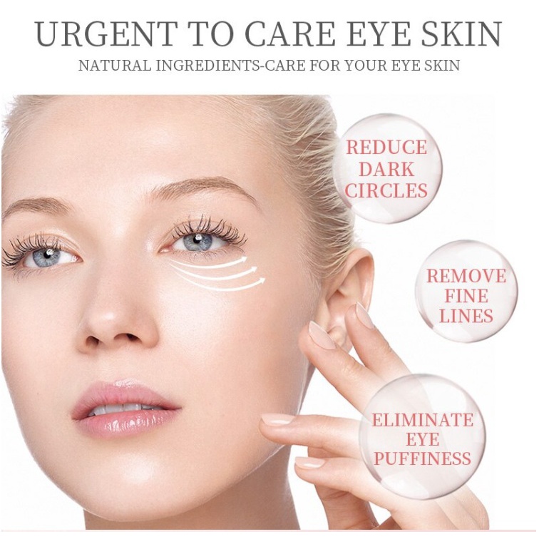 Cherry Blossom Serum Eye Cream Collagen Anti-Wrinkle Anti-aging Eye Care Remove Dark Circles Moistur