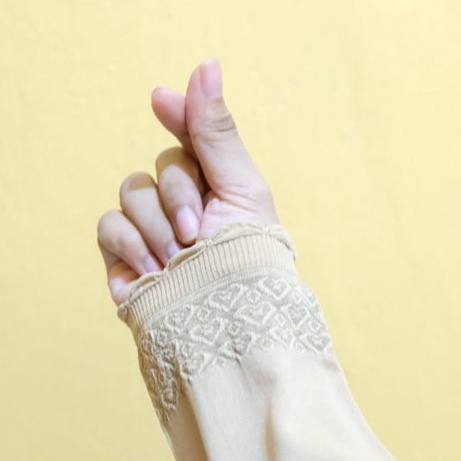 Manset Tangan / Hansock / Sarung Lengan Renda - Mikhamart