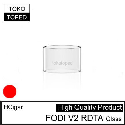 Hcigar FODI V2 RDTA 2.5ml Replacement Glass | 22mm kaca pengganti 22