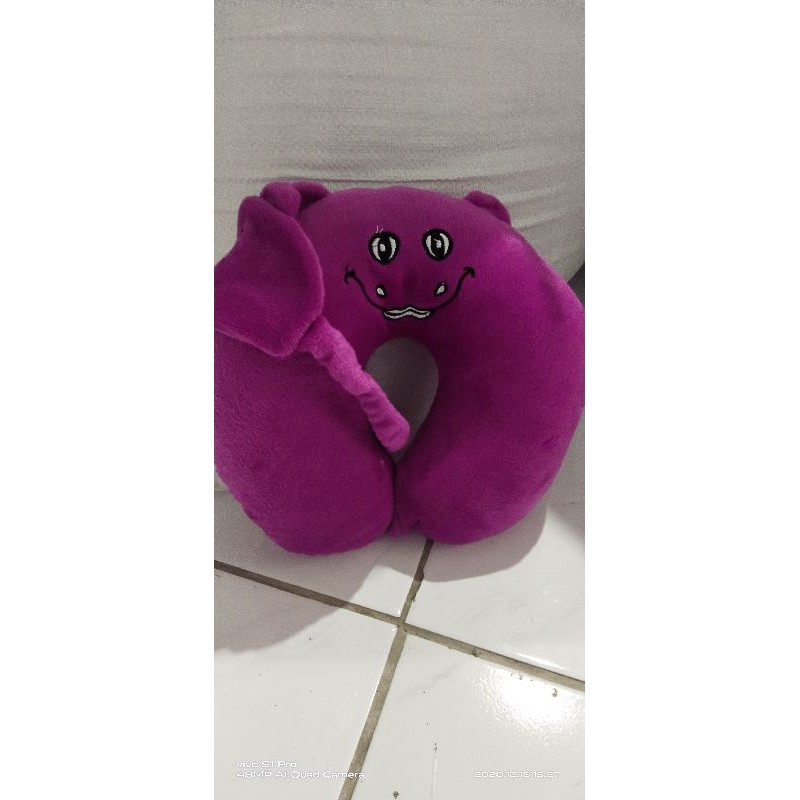 Bantal Leher + penutup mata empuk dan lembut.