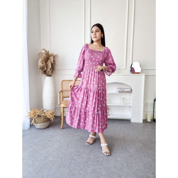 Daster Bali Olivia Darwin / Daster Bali Olivia / Daster Bali gamis / Daster Putri Bali / Daster Smok