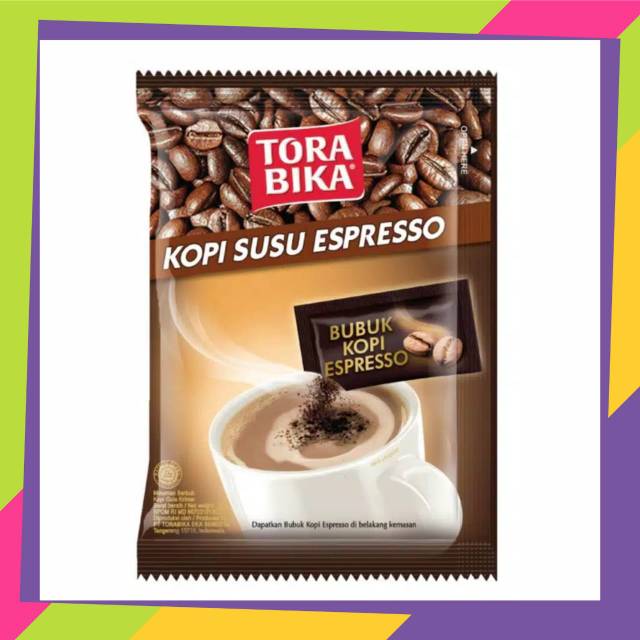 Torabika Kopi Susu Espresso 23 gram (1 renteng = 10 pcs)