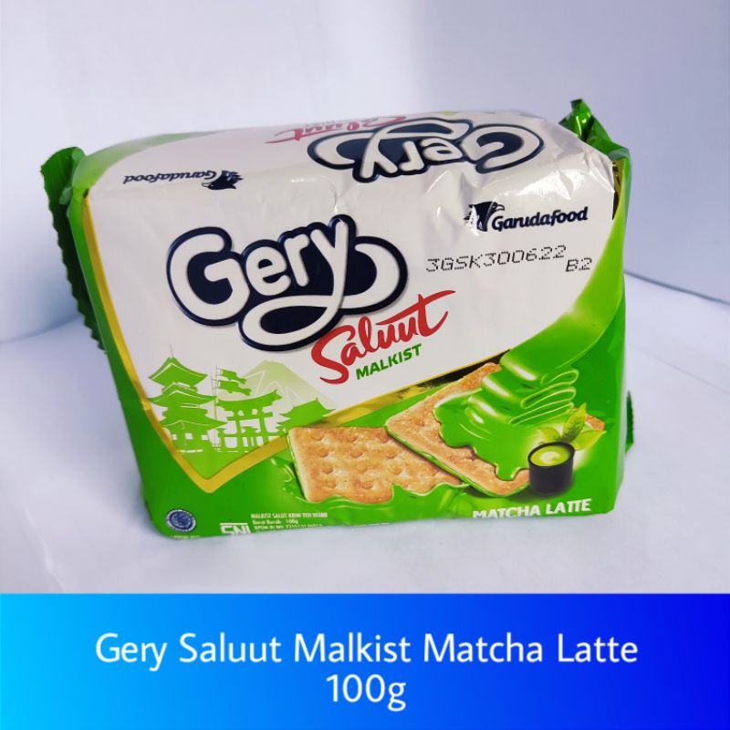 

Gery Saluut Malkist Matcha Latte 100g