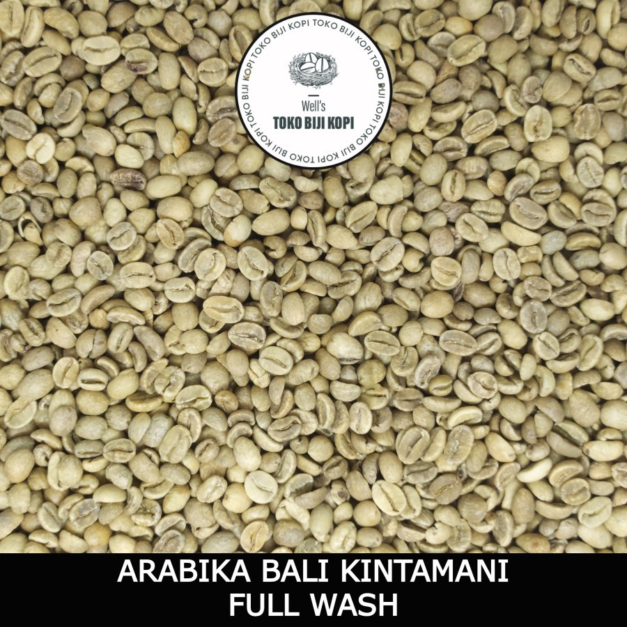 

GREEN BEAN BIJI KOPI ARABIKA BALI KINTAMANI FULL WASH GRADE 1 - 1 KG