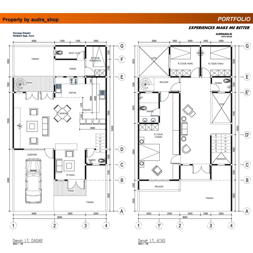 Jasa Desain Denah Rumah Dan 3d Shopee Indonesia