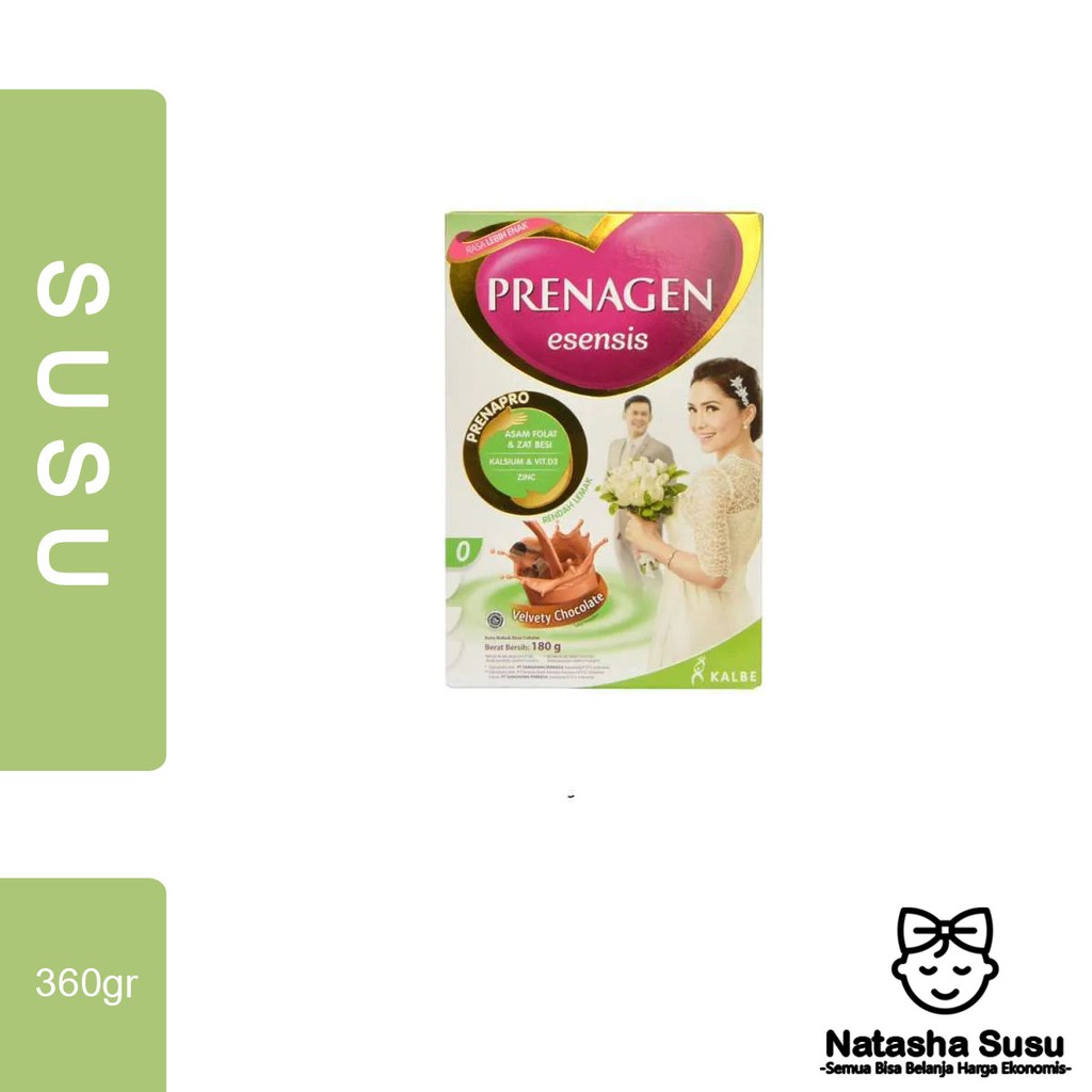 

Prenagen Esensis Vanilla / Coklat 360gr - Natasha Susu