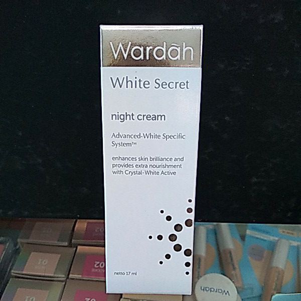Wardah white secret night cream
