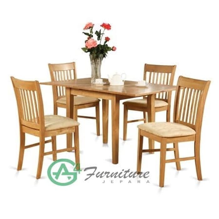 Meja Makan Jati Minimalis Modern