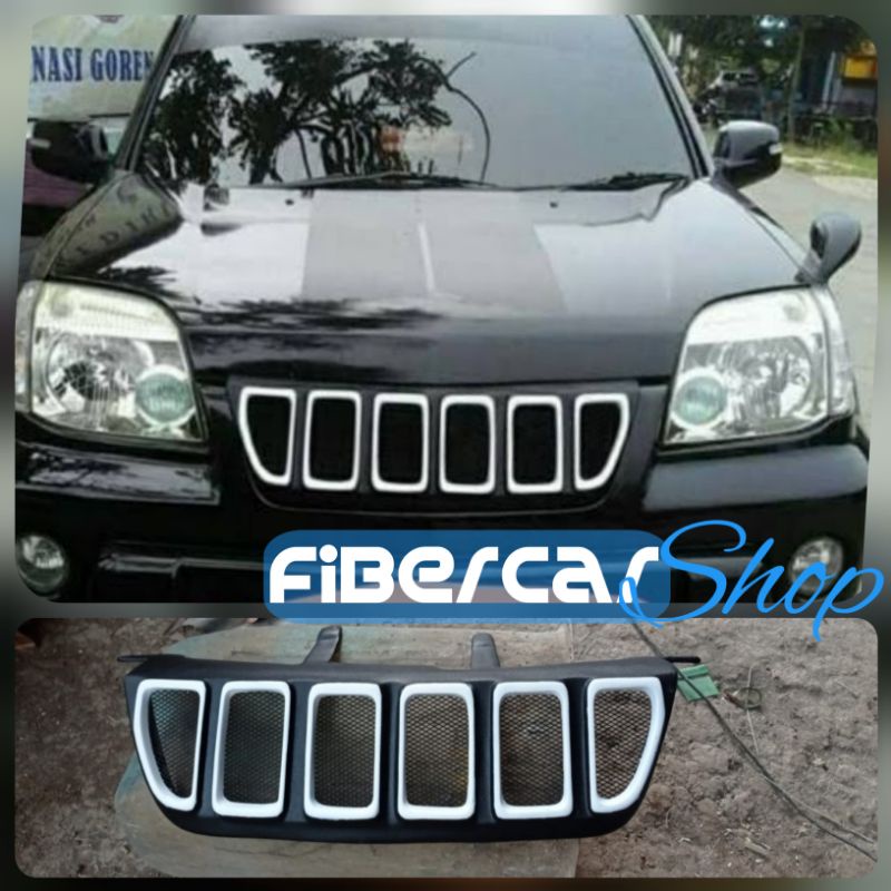 Grill model hummer Nissan X-trail t30
