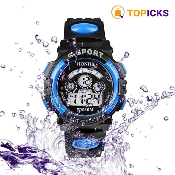 Jam Tangan Anak Rubber S-SPORT Digital Terlaris Sport  Harga Grosir Pria Wanita