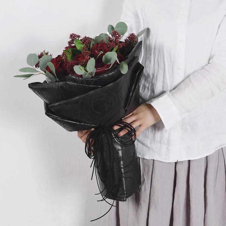 

Baru 6P8D7 [5 Lembar] Flower Wrap Fiber Motif Bunga / Kertas Bunga / Cellophane FW-Z 39 Ready