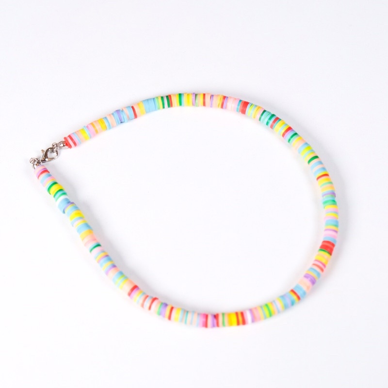 Choker Kalung Ethnic Bohemian Full Color Pria Wanita