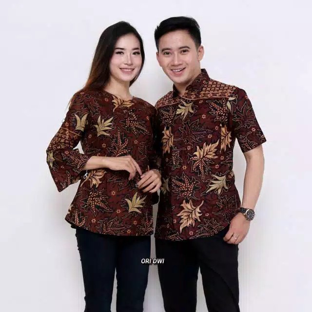 Maura Couple - Sania Ruffle Batik Couple