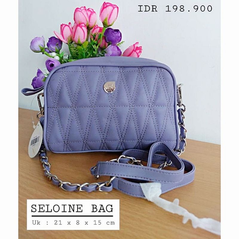 TAS SLING BAG WANITA BRUNBRUN PARIS TAS SELEMPANG BRUNBRUN PARIS SELOINE BRUN BRUN PARIS