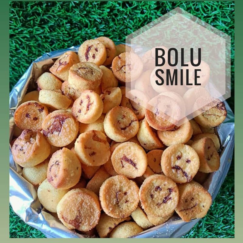 

bolu smile 250 gram/Snack murah/camilan kiloan/kue lebaran