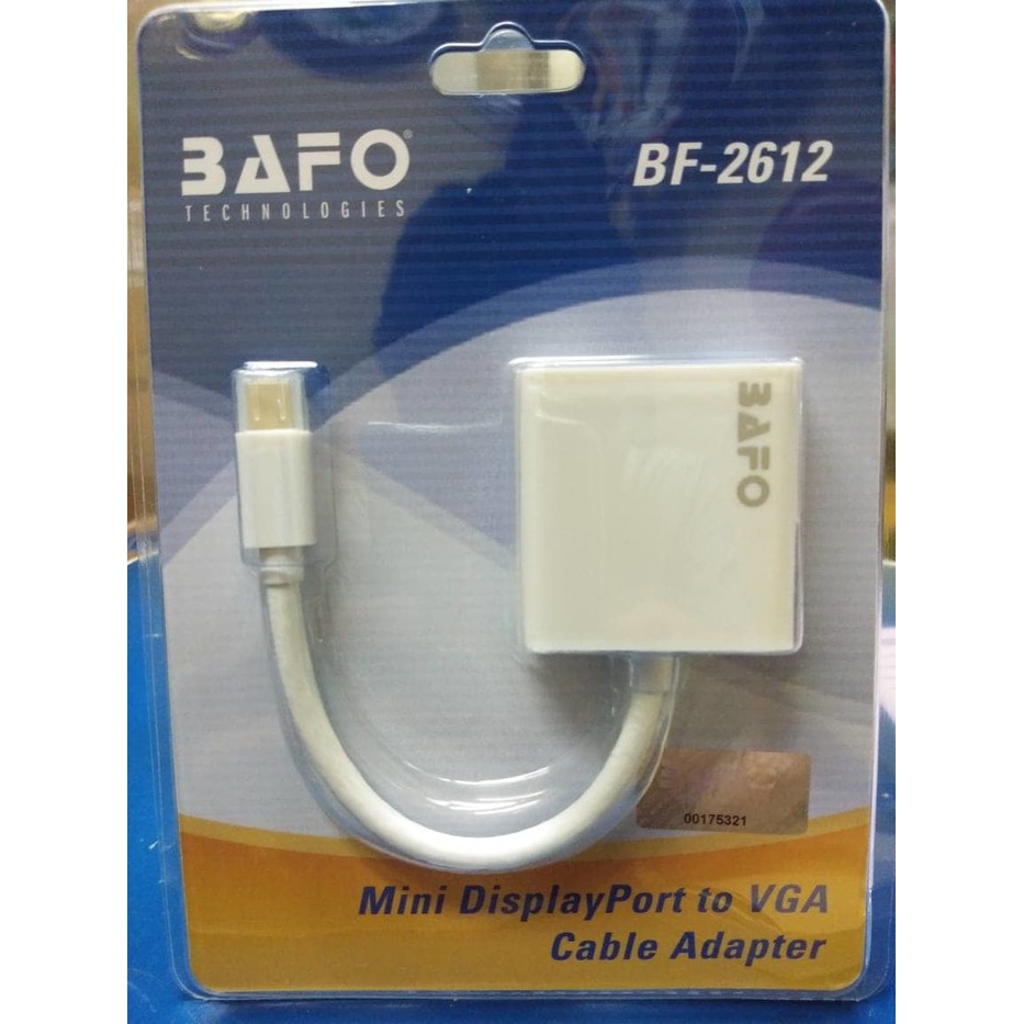 Bafo BF-2612 Mini DisplayPort to VGA