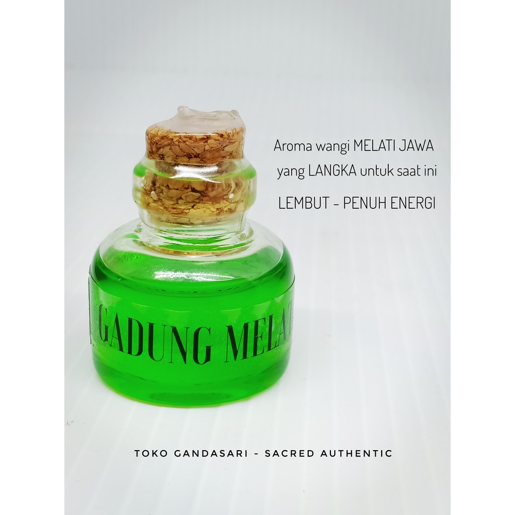 Minyak Wangi GADUNG MELATI 8ml Murni Ori Non Alkohol aroma bunga melati jawa khas lawas sepuh