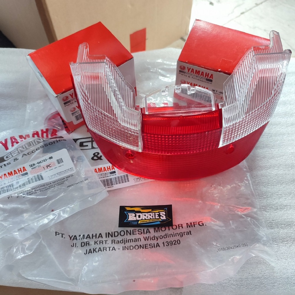 MIKA STOPLAMP BENING SET F1ZR ORI YGP FIZR FIZ R F1Z R TAILLIGHT TAIL LIGHT LAMPU REM BELAKANG STOP