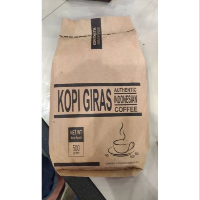 

Kopi Giras Warkop Hitam 500gr