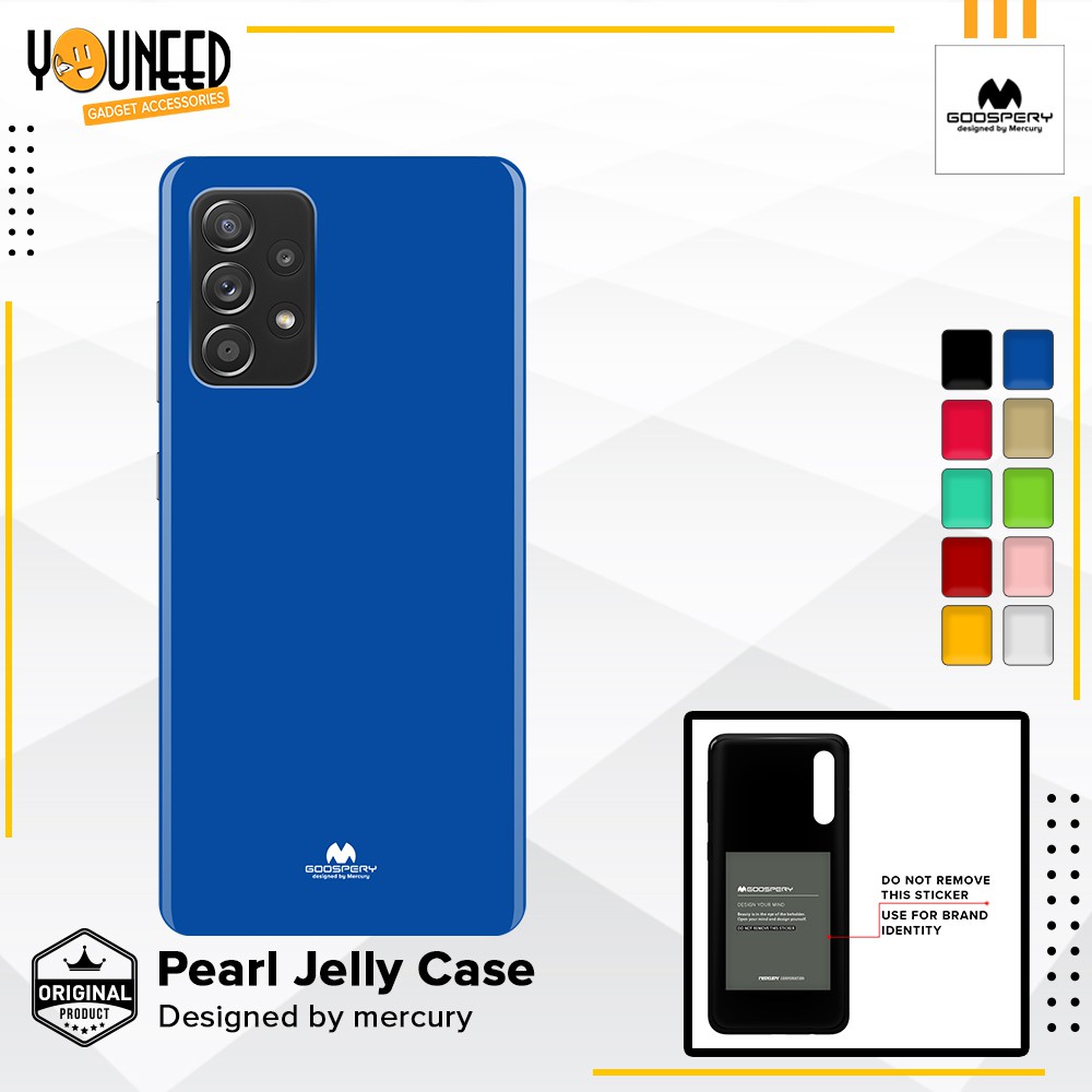 Casing Samsung A52 A526 Goospery Pearl Jelly Case