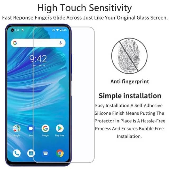 Tempered Glass Infinix Note 8 X692 Note 7 10 10 Pro 6.95 inchi Screen Guard kaca