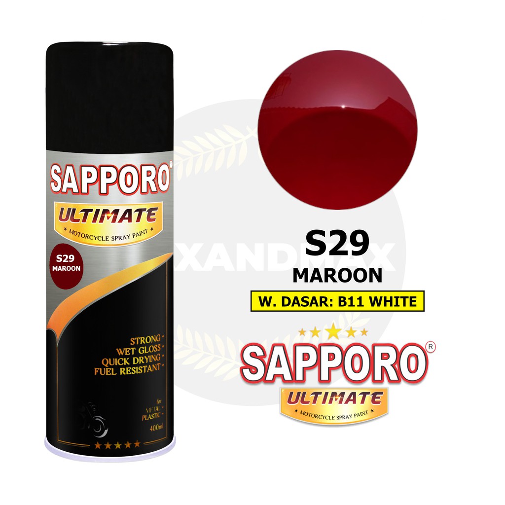 SAPPORO ULTIMATE Maroon S29 400 ml