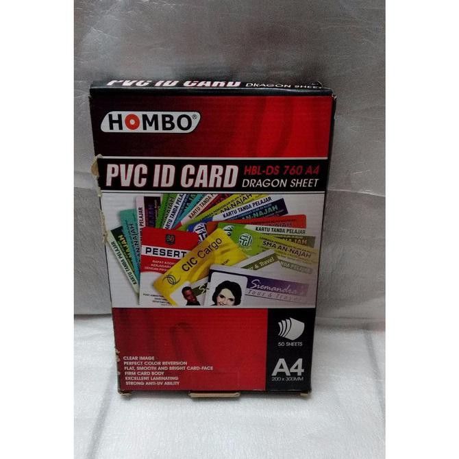 

pvc id card 0,76 white