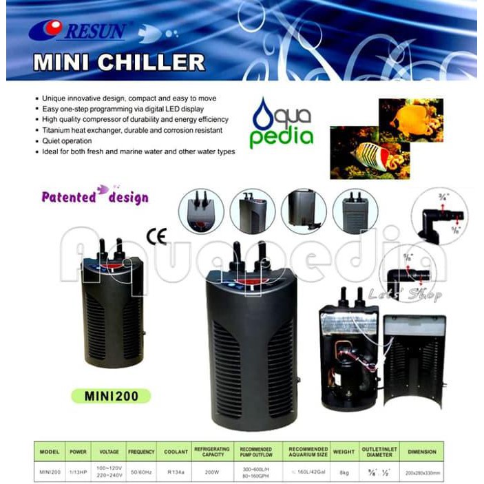 Mini Chiller Resun Mini-200 Ayo Order