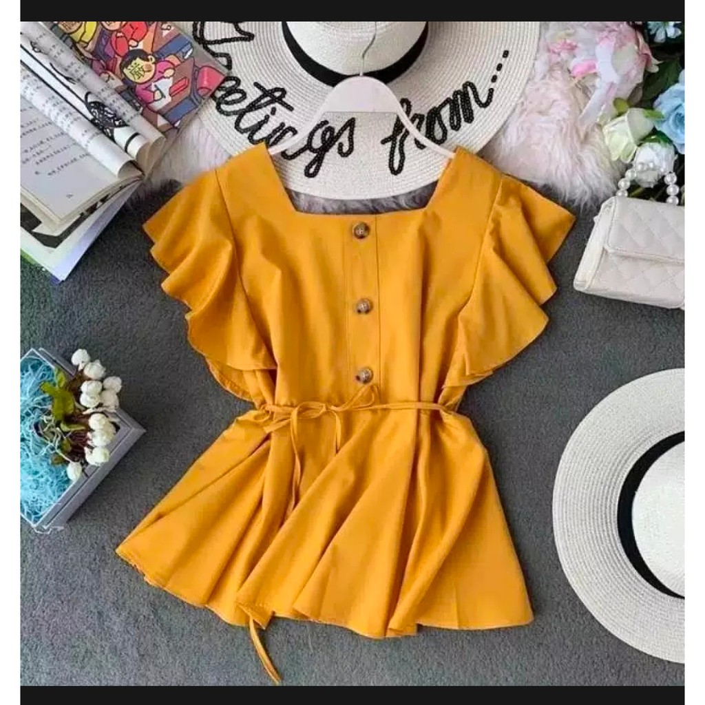 SAVAHHIJAB-MARISSA / ATASAN WANITA MODERN / BLOUSE WANITA-MUSTRAD