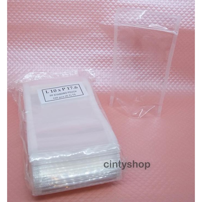 STANDING POUCH PLASTIK 10X17,6