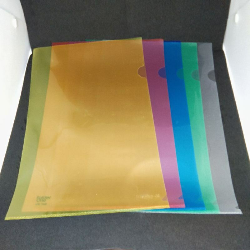 

Map Plastik L Polos Transparan Ukuran F4 / Folio