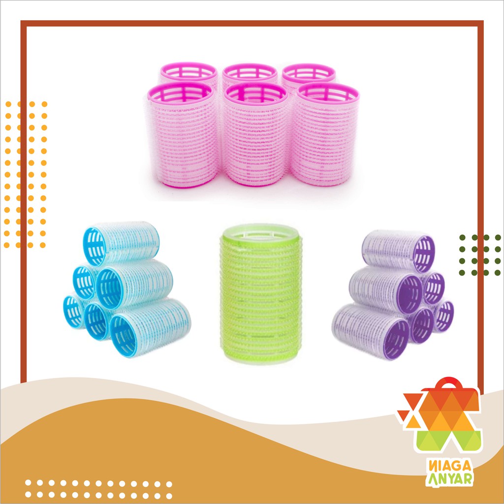 NA Roll Rambut Keriting Satuan / Gulungan Rambut Satuan / Hair Curler Curly-5