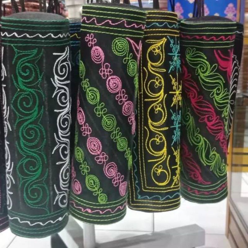 

Kotak pensil khas aceh | bordir khas aceh