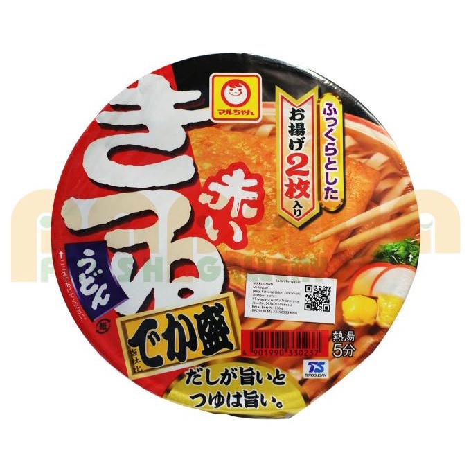 

Ready oke] MARUCHAN AKAI KITSUNE UDON DEKAMORI 136GR PCS