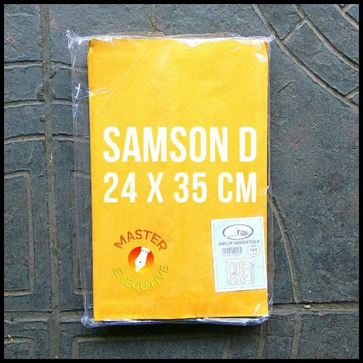 

(Best Seller!!) Fox Amplop D Samson Coklat - 24 X 35 Cm - Folio