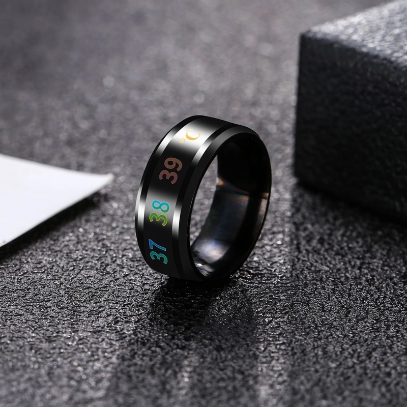 Cincin Jari Bahan Stainless Steel Untuk Pria Dan Wanita