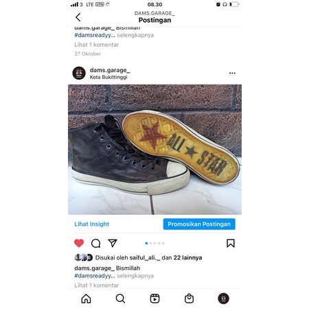 Sepatu converse John Varvatos