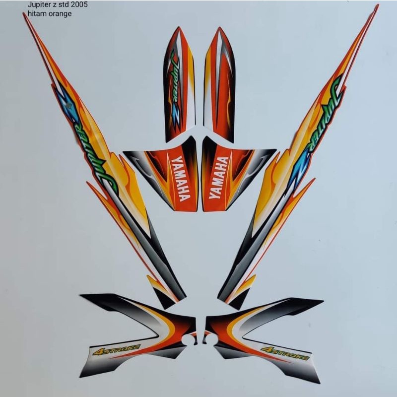 [COD] Striping Standar Jupiter Z STD tahun 2005