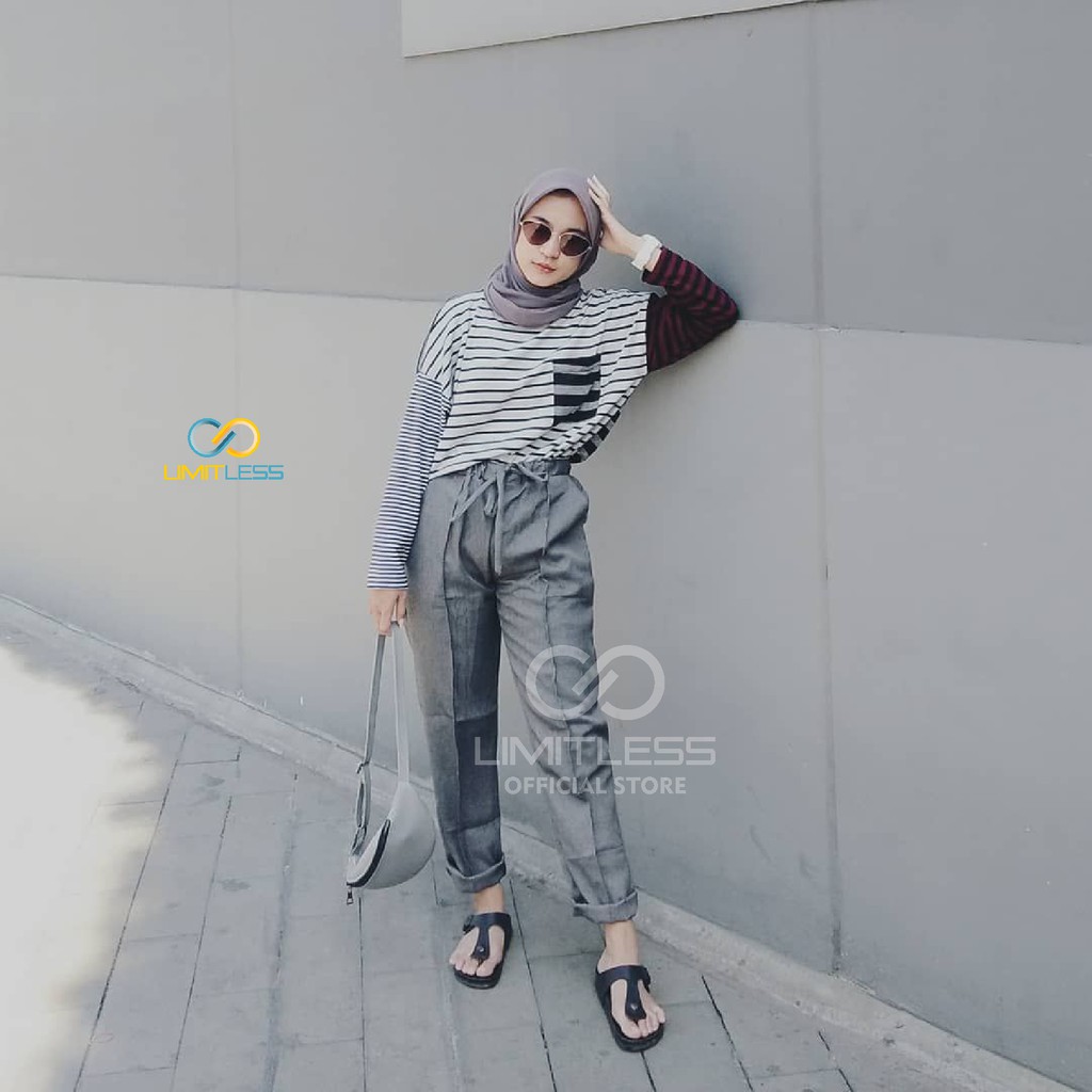 Sandal Jepit Wanita Empuk Santai Sendal Japit Cewek Korean Style Kekinian Anti Slip Sandal Perempuan Jepit Karet Jelly Strap Ringan