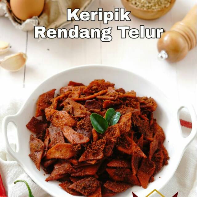 

Keripik rendang telur