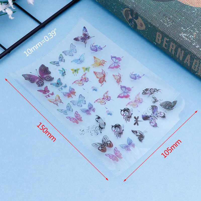 Glitter Filling Material Butterfly DIY Epoxy Resin Crafts Filler Jewelry Making Handmade 3D Colorful Insect Dragonfly Decoration Creative Lifelike